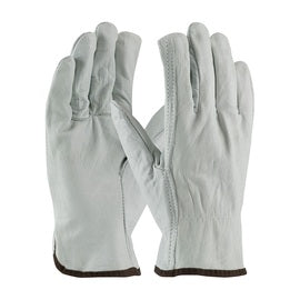 RADNOR™ Large Natural Cowhide Unlined Drivers Gloves By RADNOR™-RAD64056008