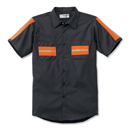 ARAMARK Short-Sleeve Enhanced-Visibility Shirt Item GGS-2886