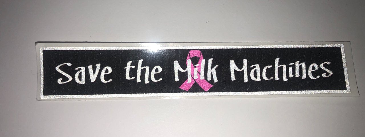 Decal-Save Milk Machines 1x6