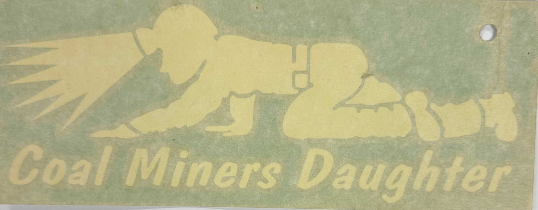 Decal-Coal Miners Daughter