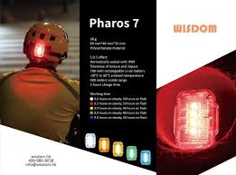 Wisdom Pharos 7 Personal Safety Strobe Light MSHA CERTIFIED