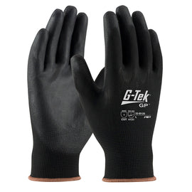 G-Tek® GP™ 13 Gauge Nitrile Palm And Finger Coated Work Gloves With Nylon Liner And Continuous Knit Wrist (12 PAIR)