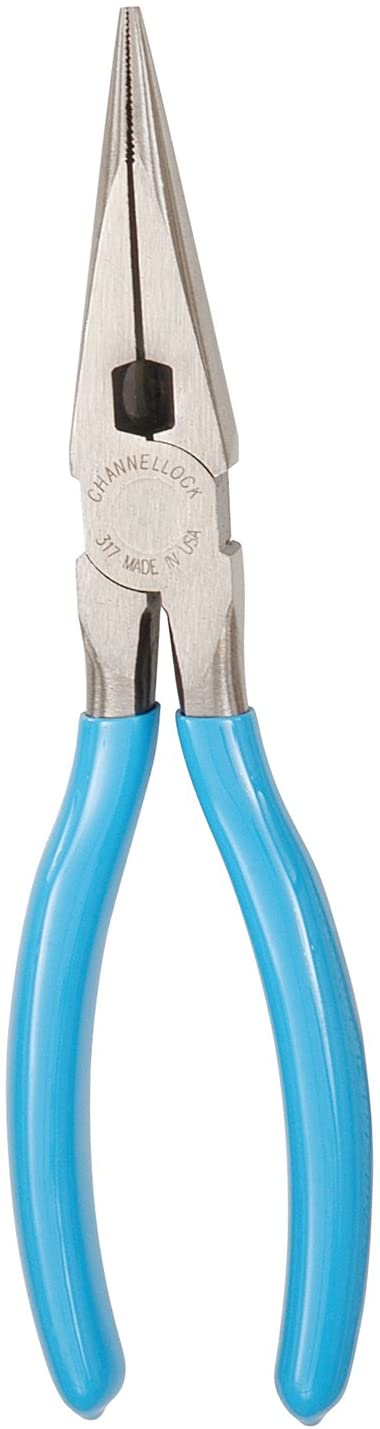 Channellock 317 - 8" Long Nose Plier, Side Cutter