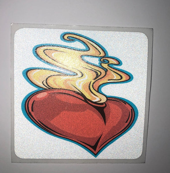 Decal-HH-Flaming Heart