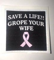 Decal-Grope your wife 2x2
