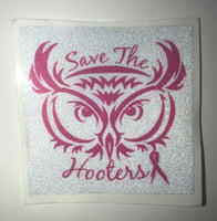 Decal-Save the Hooters 2x2
