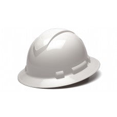 Pyramex Ridgeline Full Brim Style 4-Point Standard Ratchet Class E, G, and C