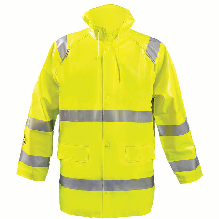 OCCUNOMIX	Premium Flame Resistant Rain Jacket,