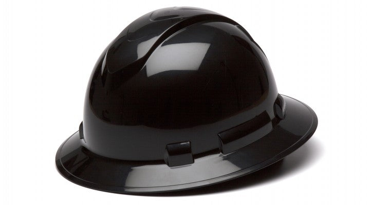 Pyramex Ridgeline Full Brim Style 4-Point Standard Ratchet Class E, G, and C