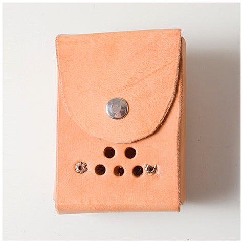 Leather spotter pouches