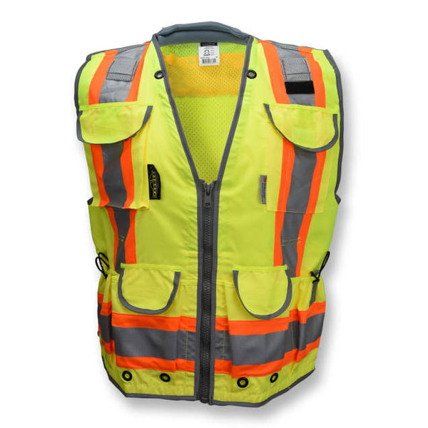 Radians SV55 Type R Class 2 Heavy Duty Two Tone Engineer Safety Vest