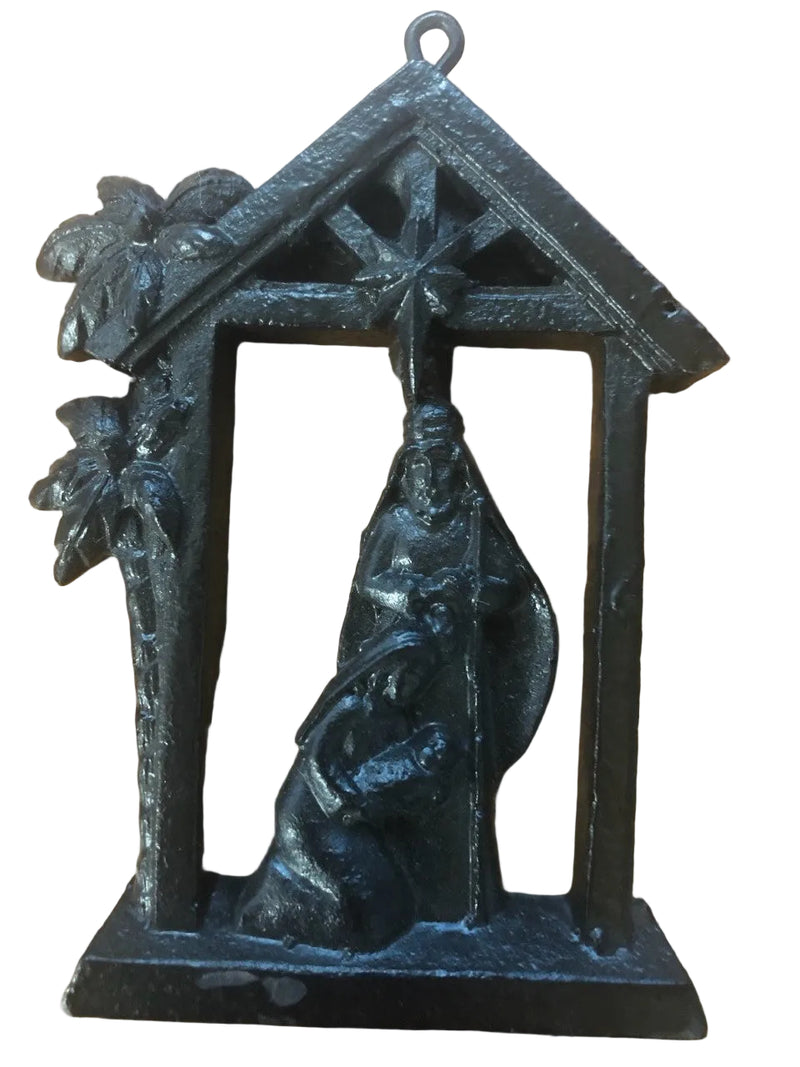 Coal Crafted-678 Peaked Christmas Ornament
