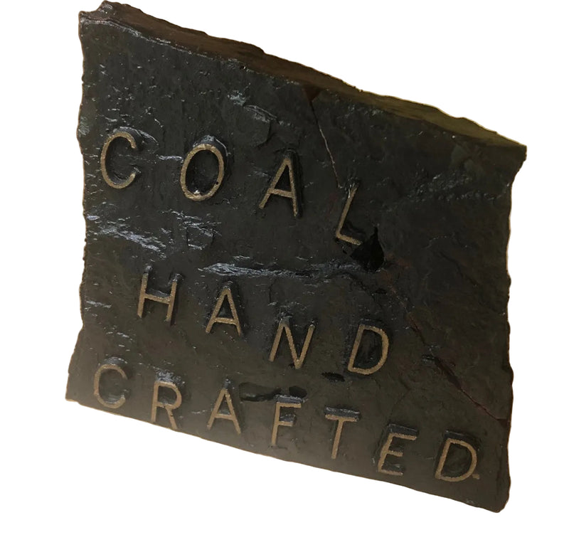 Coal Crafted Miner Plaque-685