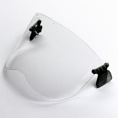 POLYCARBONATE VISOR CLEAR SHORT-V3C-10P
