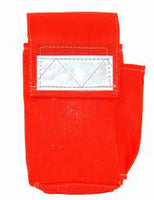RADIO + LOCATOR POCKET, ORANGE MESH #20287