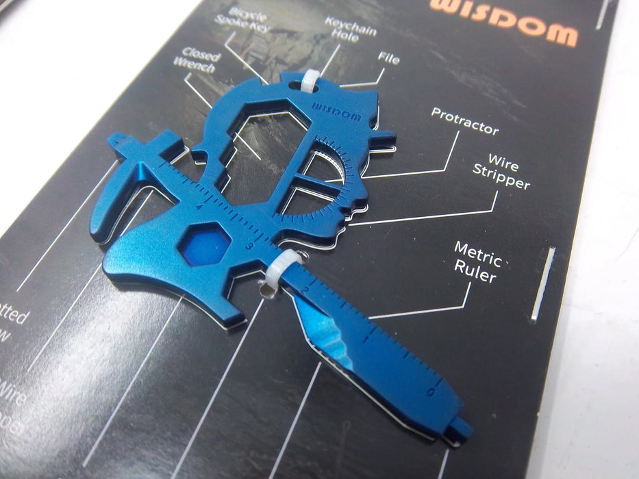 Wisdom 14-in-1 Multi-Tool Keychain