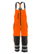 Refrigiwear Bib Overalls- Hi-Vis Insulated Softshell High Bib(Orange/Black)
